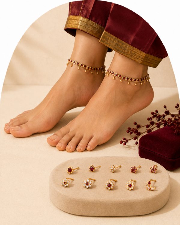 Anklets & Nose Pins